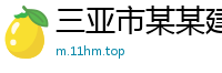 三亚市某某建筑科技经销部